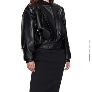 Recto Leather Jacket